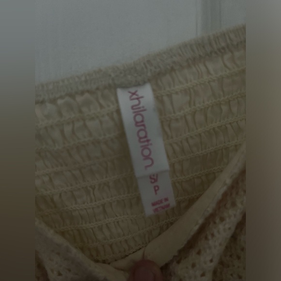 Cotton off-white bodice - Picture 4 of 8